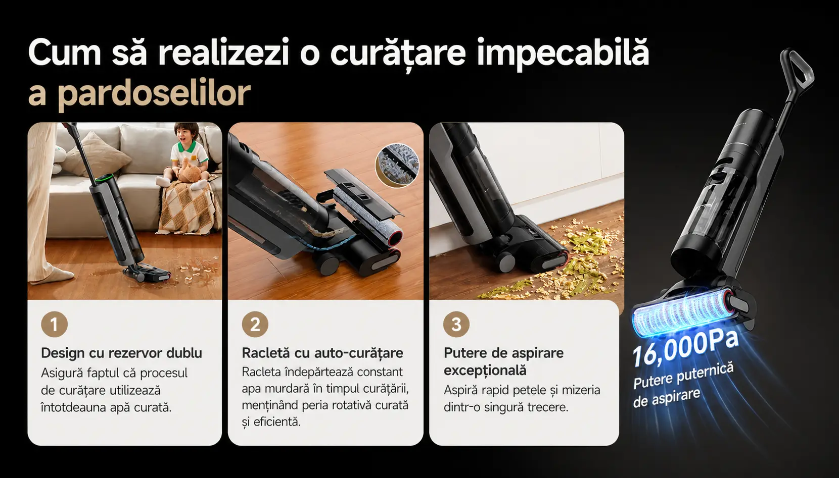 Dreame H12 Pro – imagine detaliu 2
