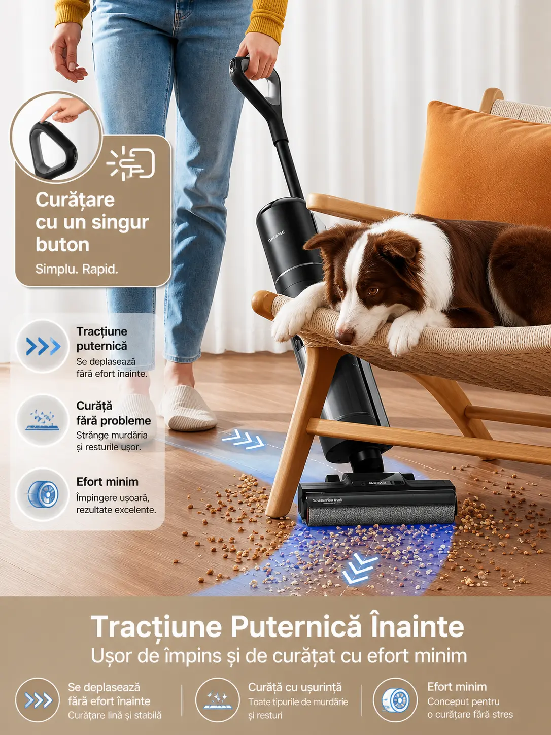 Dreame H12 Pro aspirator și mop 2-în-1, imagine 5